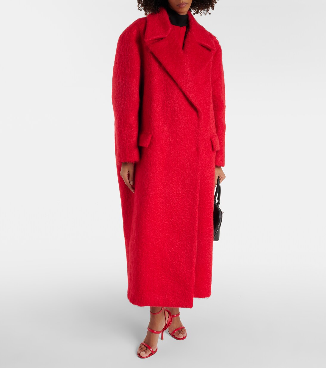 Abrigo de mezcla de mohair | Valentino