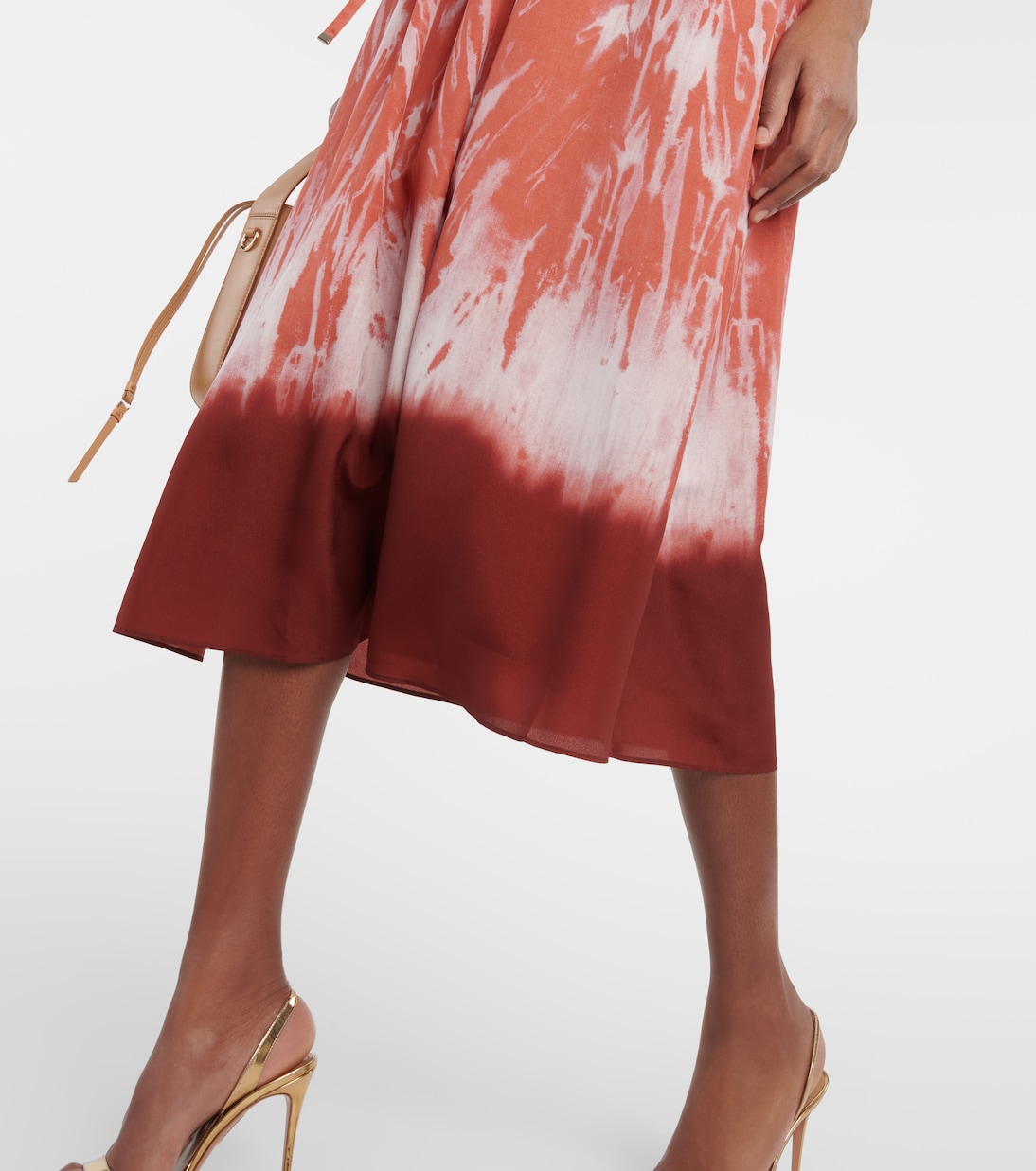 Vestido midi Fiona fruncido | Altuzarra