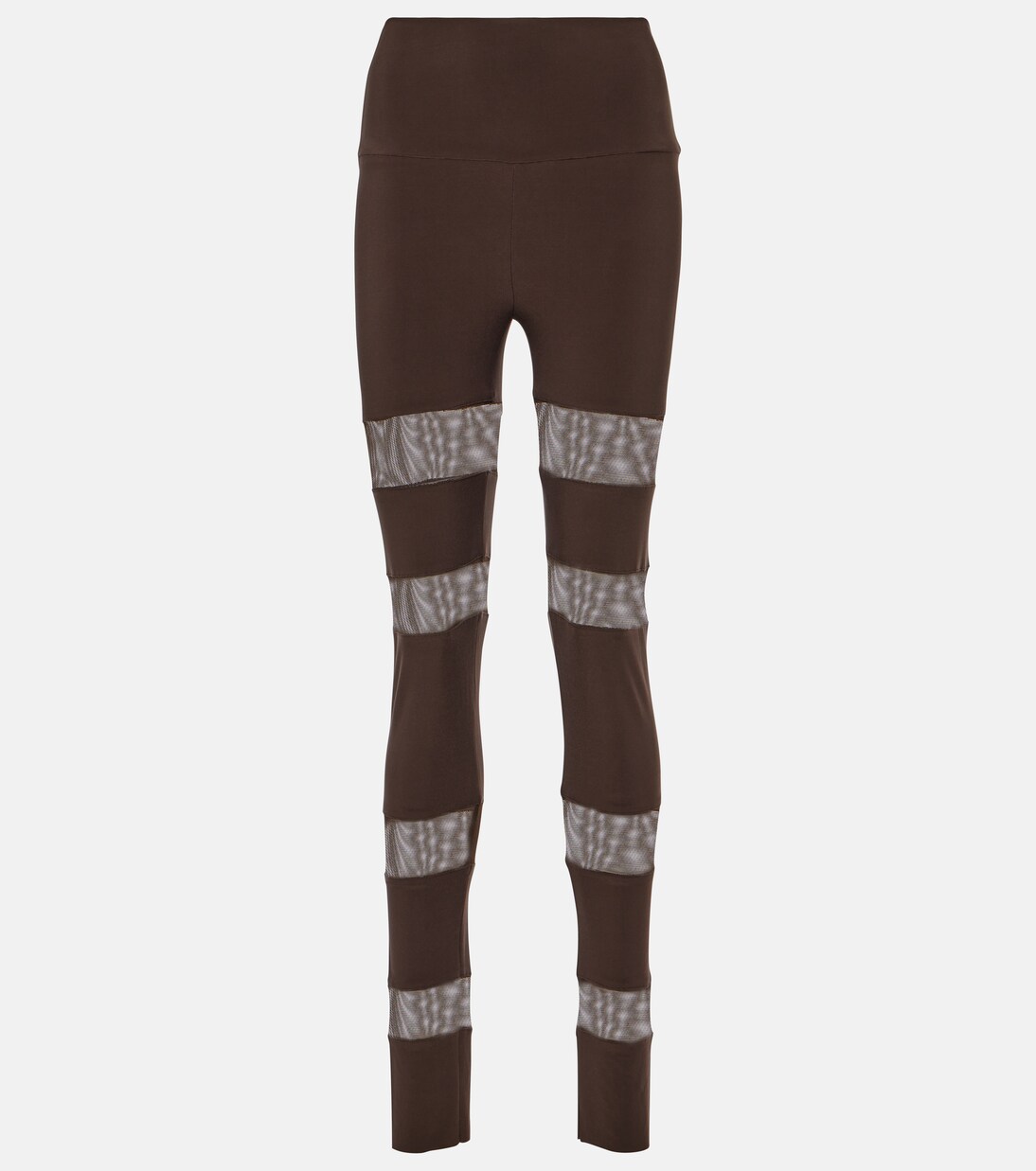 Leggings de jersey de tiro alto | Norma Kamali