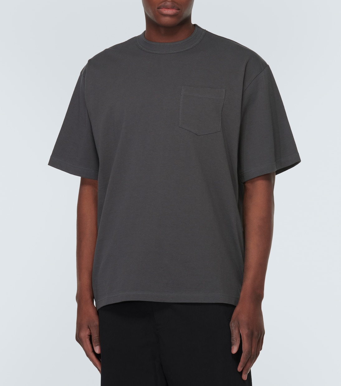 T-shirt in jersey di cotone | Sacai