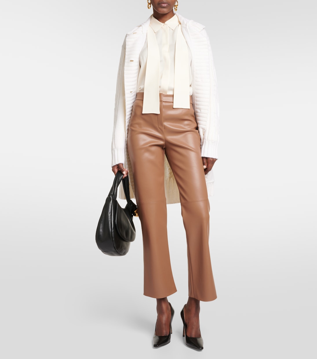 Schlaghose Sublime aus Lederimitat | 'S Max Mara