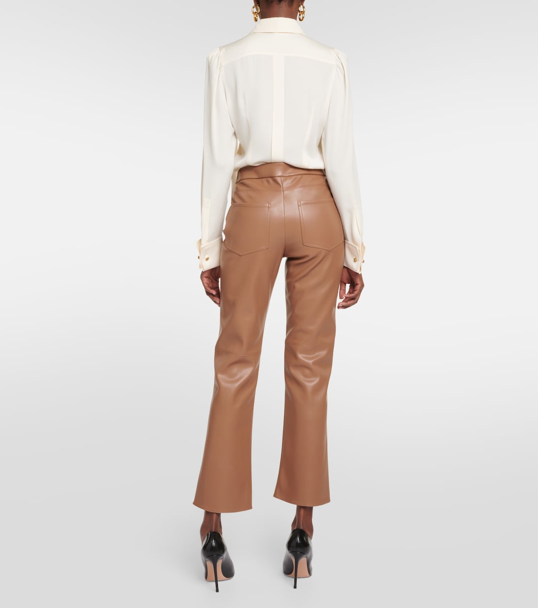 Schlaghose Sublime aus Lederimitat | 'S Max Mara