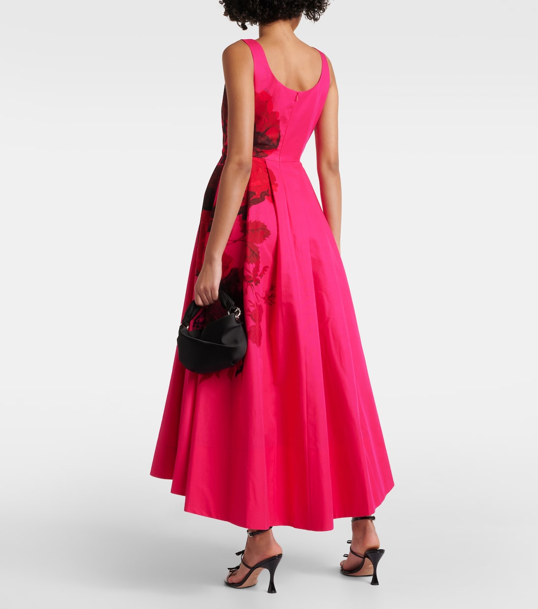Floral cotton faille maxi dress | Erdem