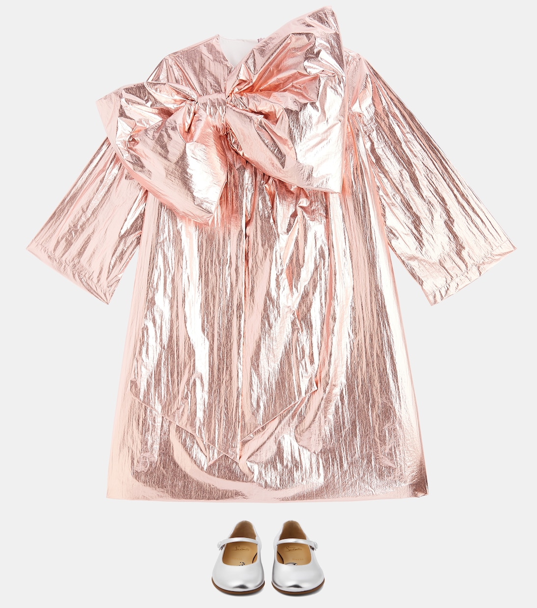 Kleid aus Satin | Caroline Bosmans
