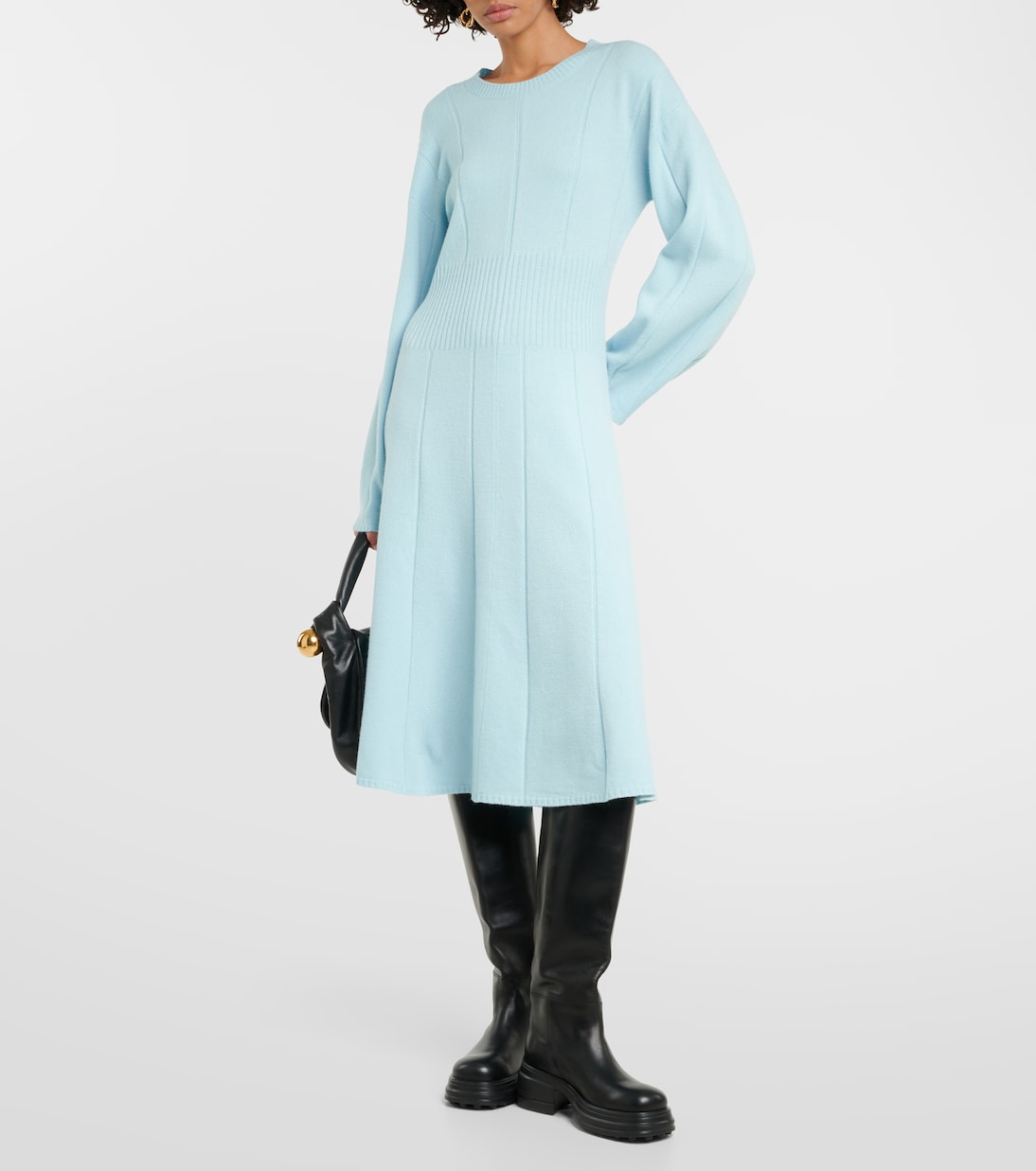 Robe pull en laine mélangée | Joseph