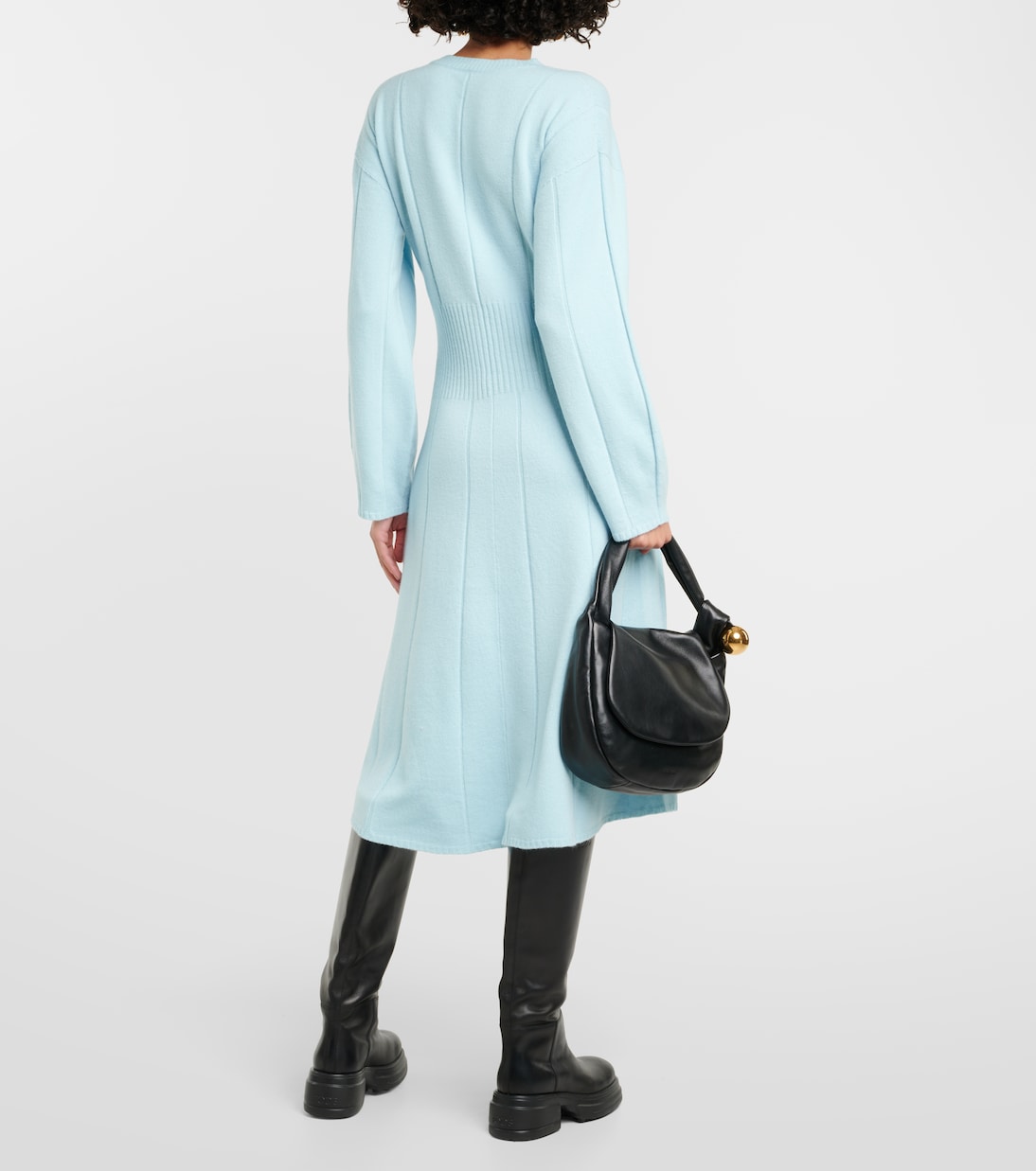 Robe pull en laine mélangée | Joseph