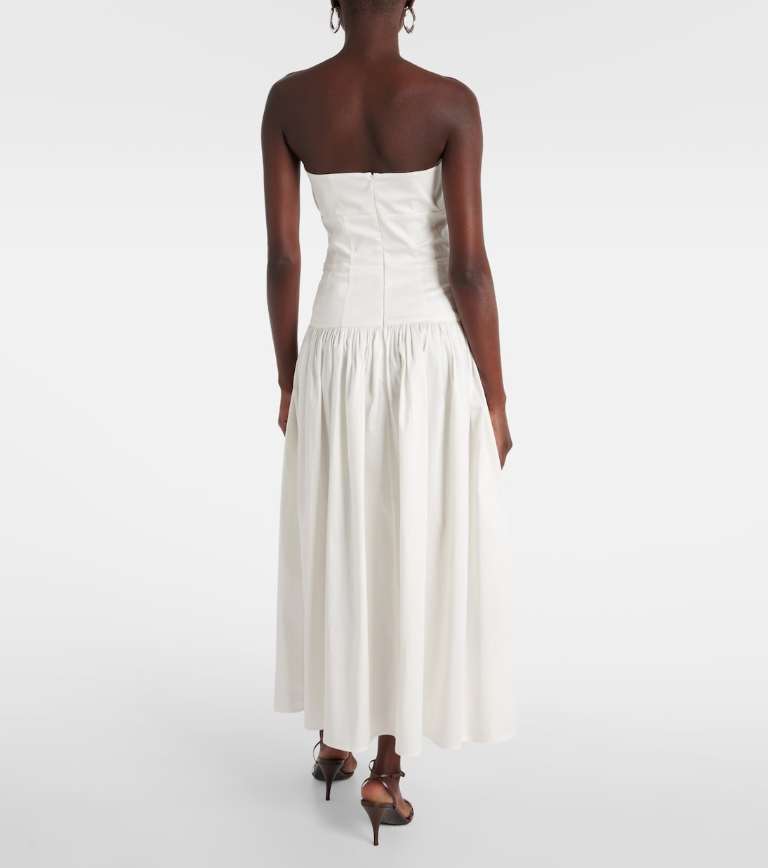 Abito midi Lauryn in misto cotone | Tove