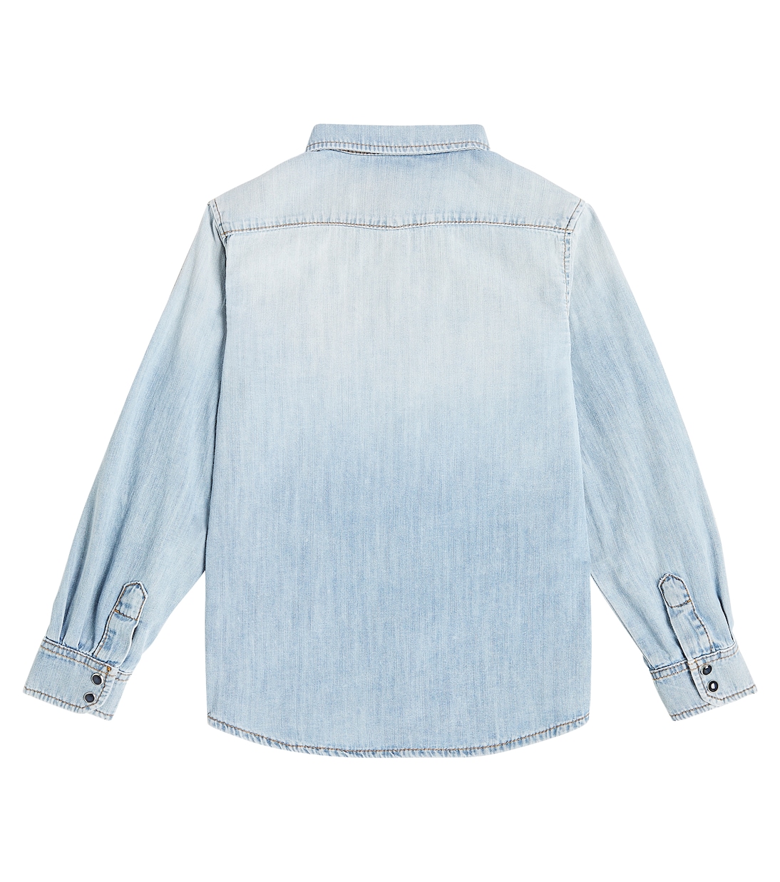 Camisa de denim con DG | Dolce&Gabbana Kids