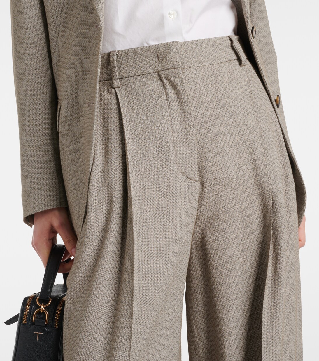 Pantaloni a gamba larga e vita media | Tod's
