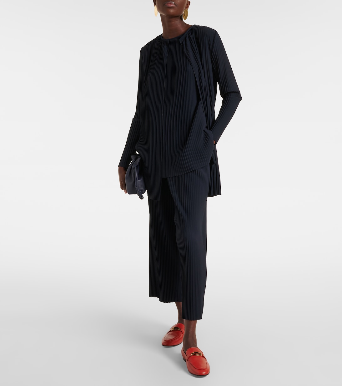 Pantaloni a gamba larga Rolanda in twill | Max Mara