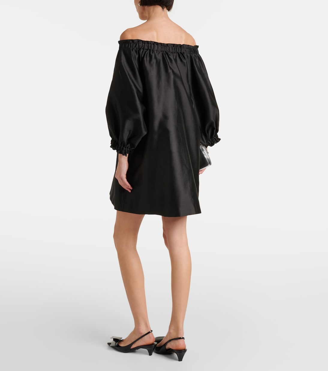 Minikleid Lepre aus Seide und Baumwolle | Max Mara