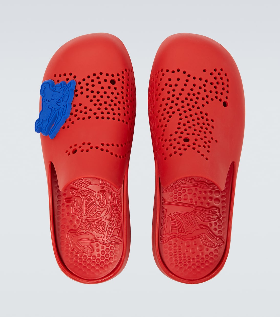 Zuecos de goma con EKD | Burberry