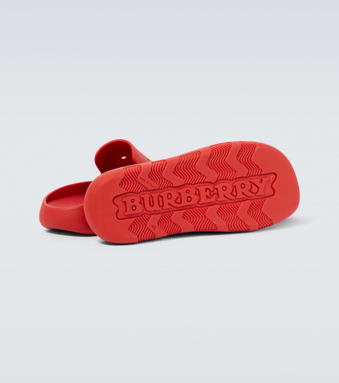 Zuecos de goma con EKD | Burberry