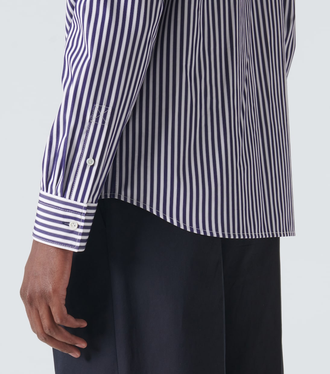 Chemise rayée en coton | Bottega Veneta