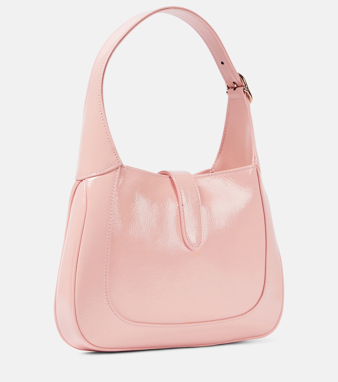 Schultertasche Gucci Jackie Small aus Lackleder | Gucci