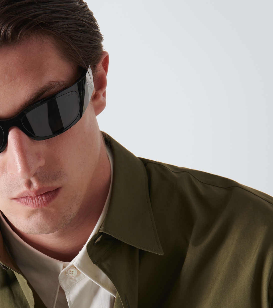 Prada Symbole rectangular sunglasses | Prada