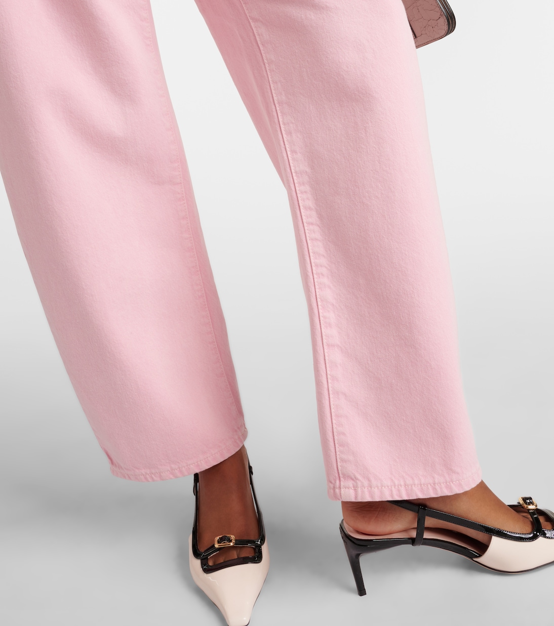 Jeans a gamba larga e vita alta | Frame