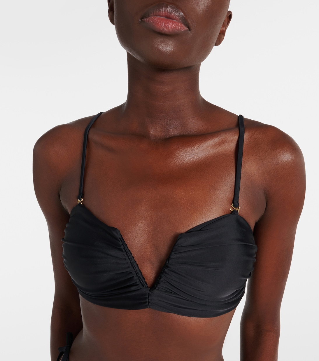 Top de Bikini Calla con Detalles Fruncidos de Jade Swim para Jóvenes