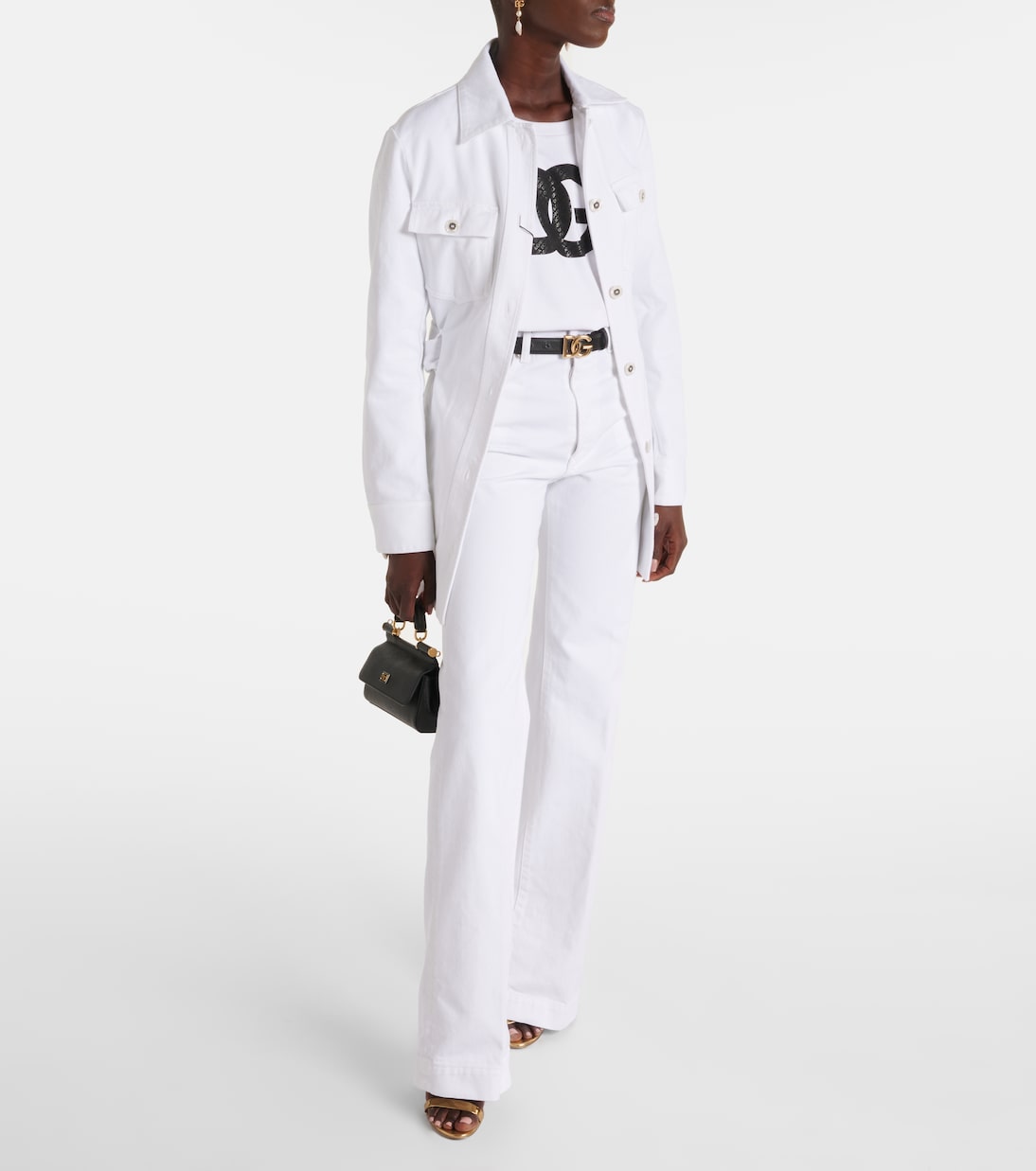 Capri high-rise flared jeans | Dolce&Gabbana