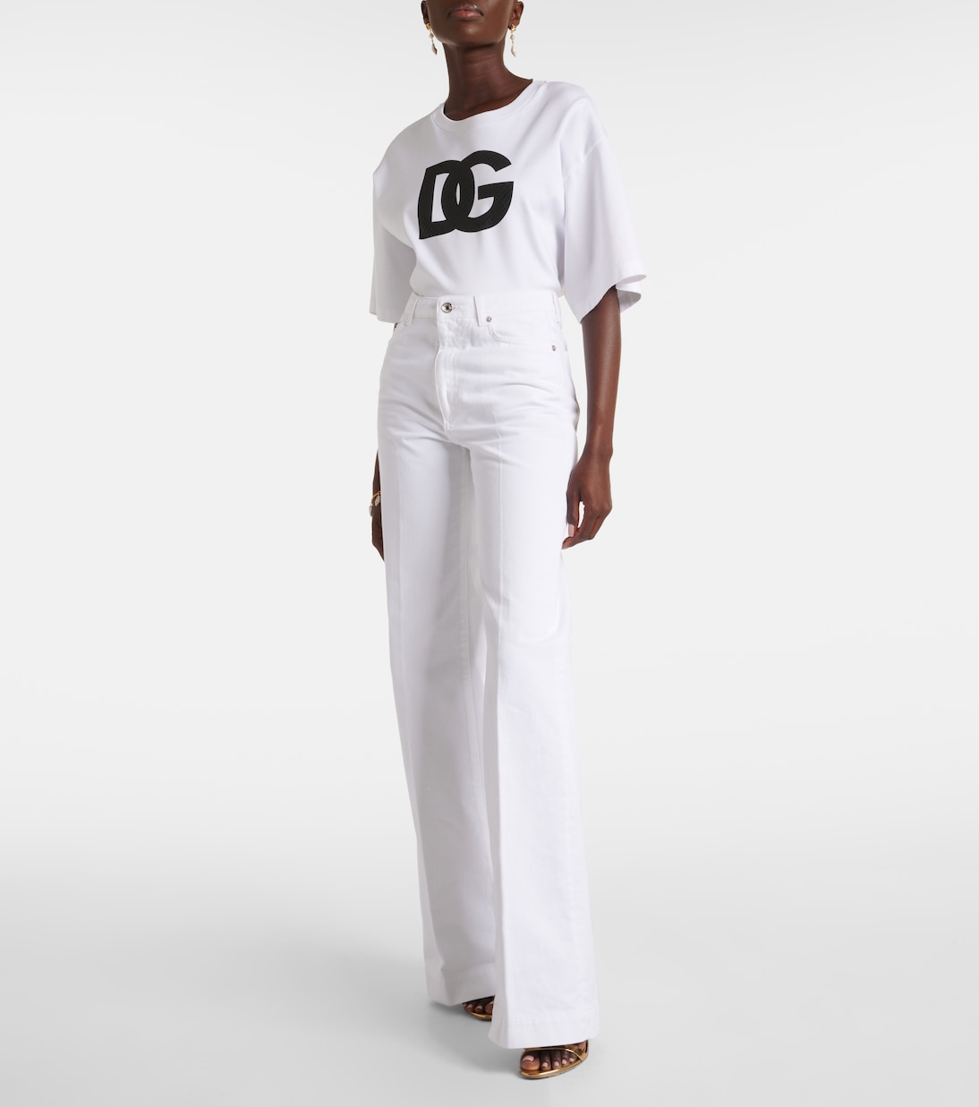 Capri high-rise flared jeans | Dolce&Gabbana