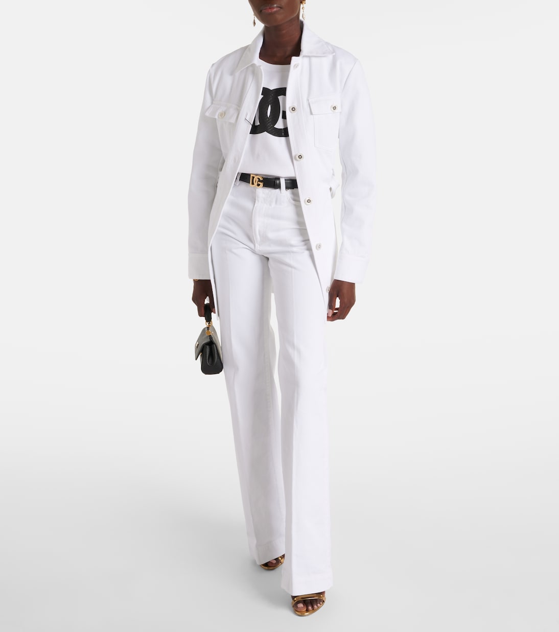 Capri high-rise flared jeans | Dolce&Gabbana