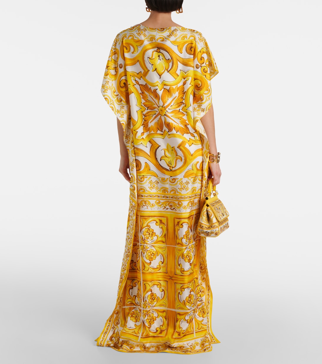 Majolica silk kaftan | Dolce&Gabbana