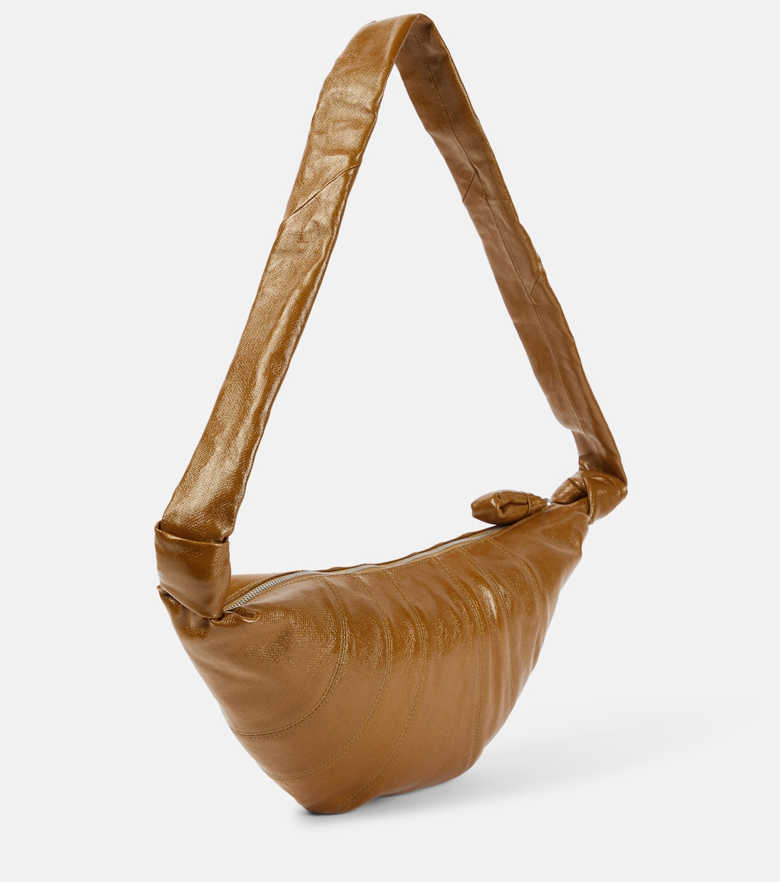 Croissant Medium coated canvas shoulder bag | Lemaire