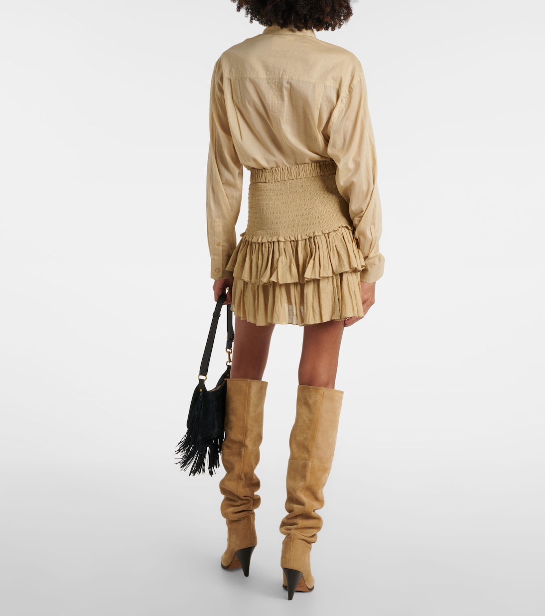 Minigonna Naomi in voile | Marant Etoile