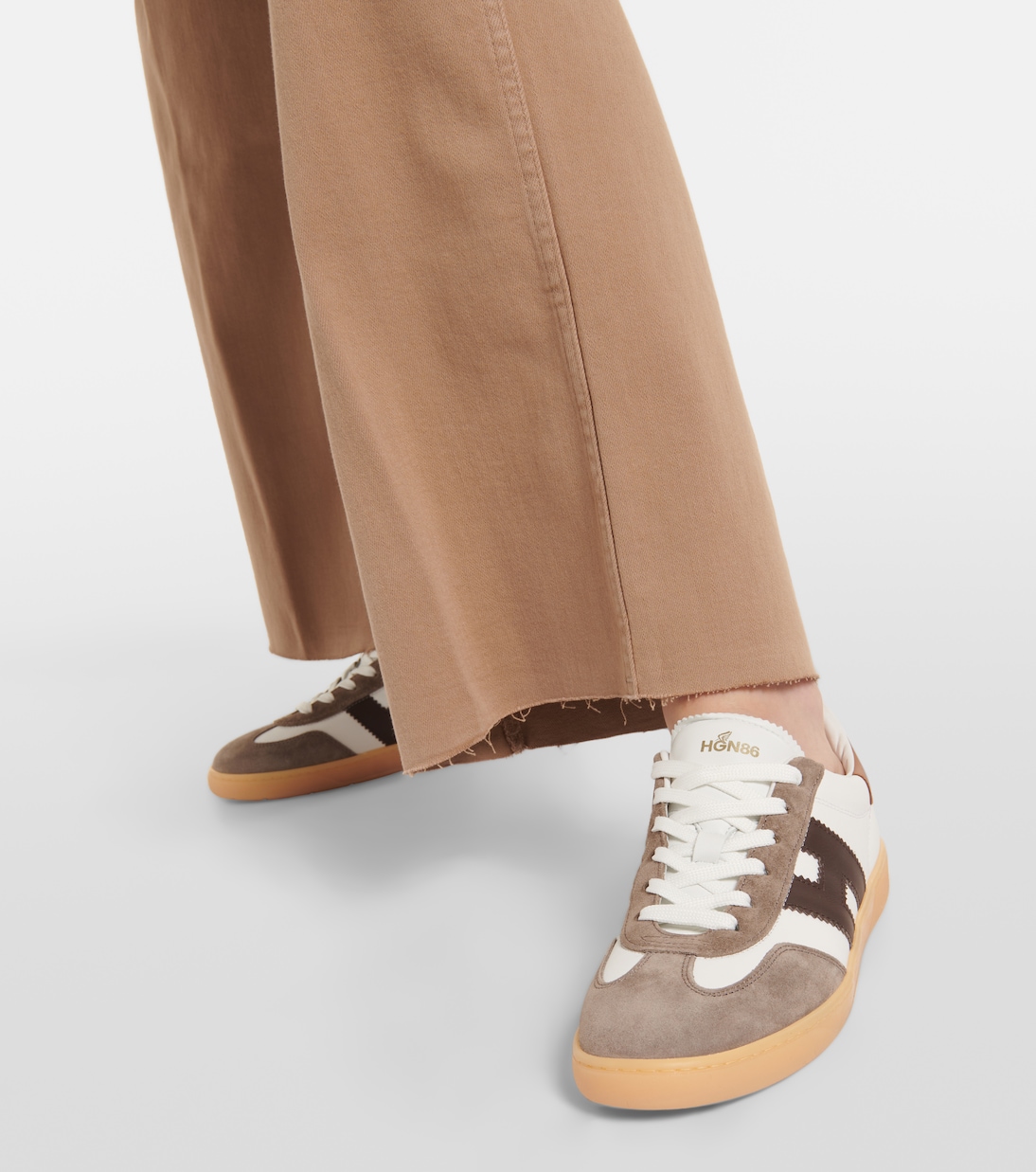 Sneakers aus Leder und Veloursleder | Hogan