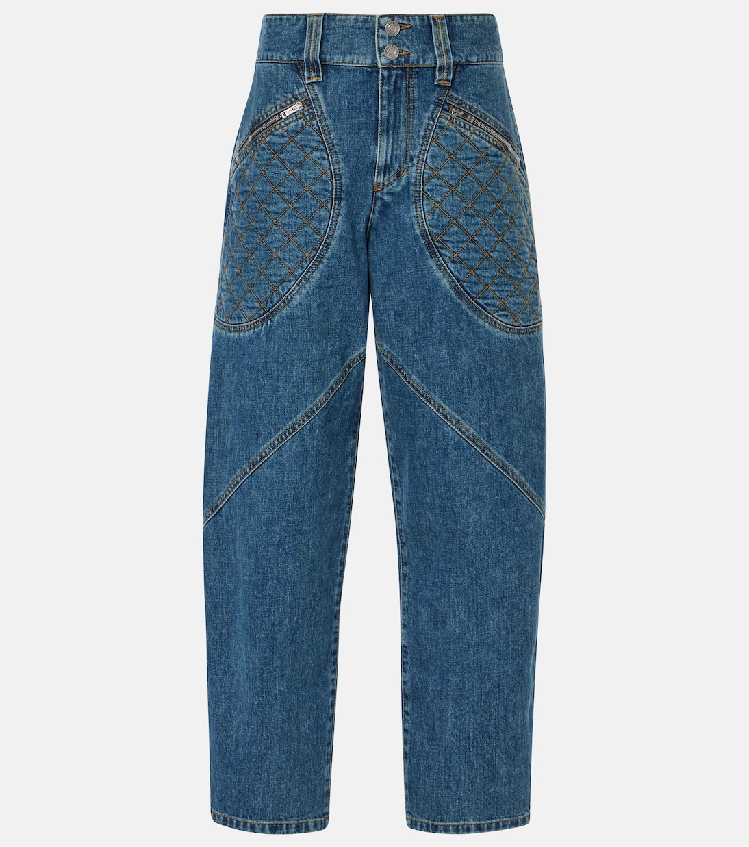 Catarina quilted jeans  | Isabel Marant