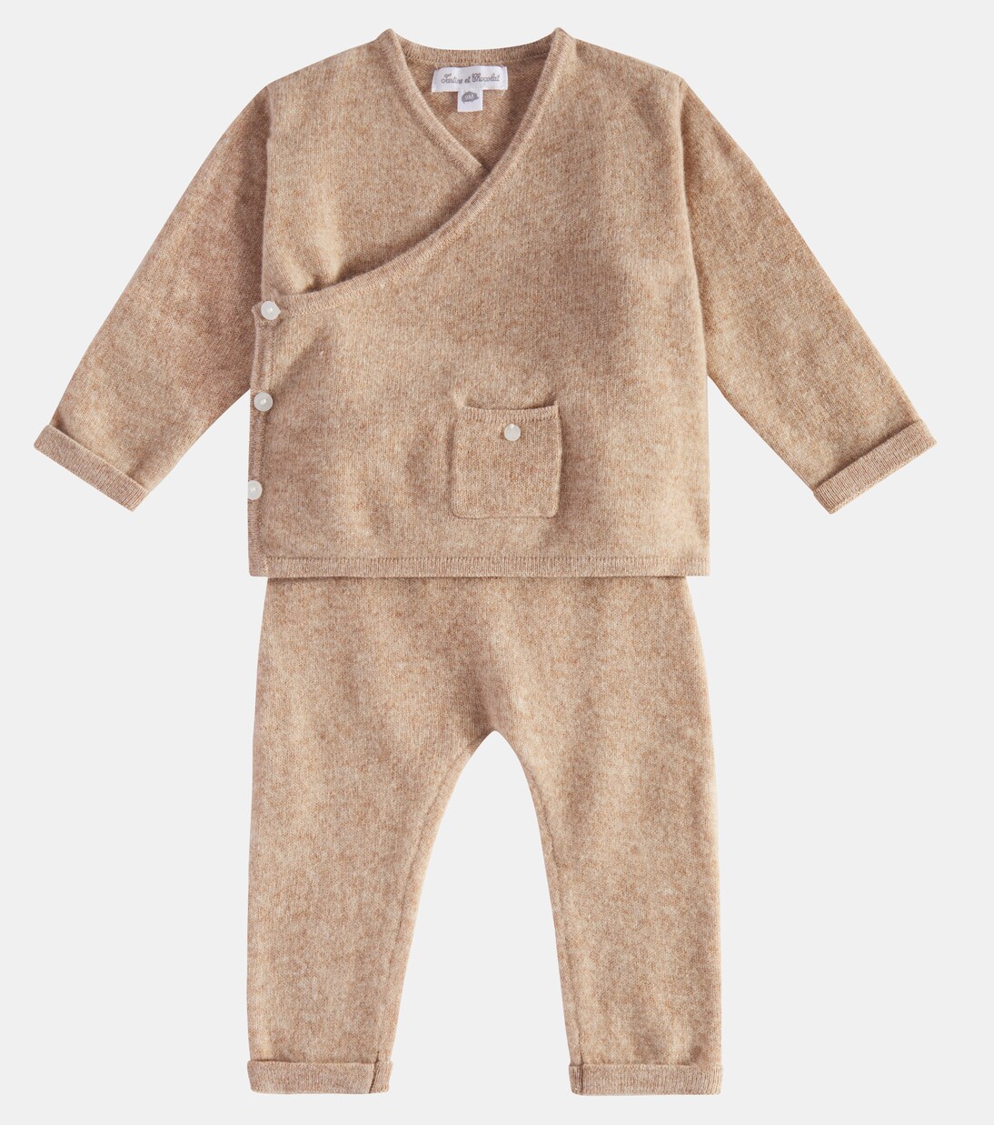 Bébé – Cardigan et pantalon en laine | Tartine et Chocolat