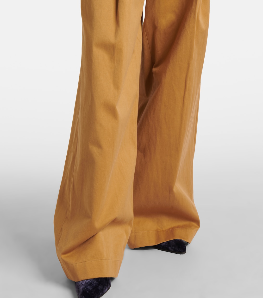 Pantaloni a gamba larga in cotone | Dries Van Noten