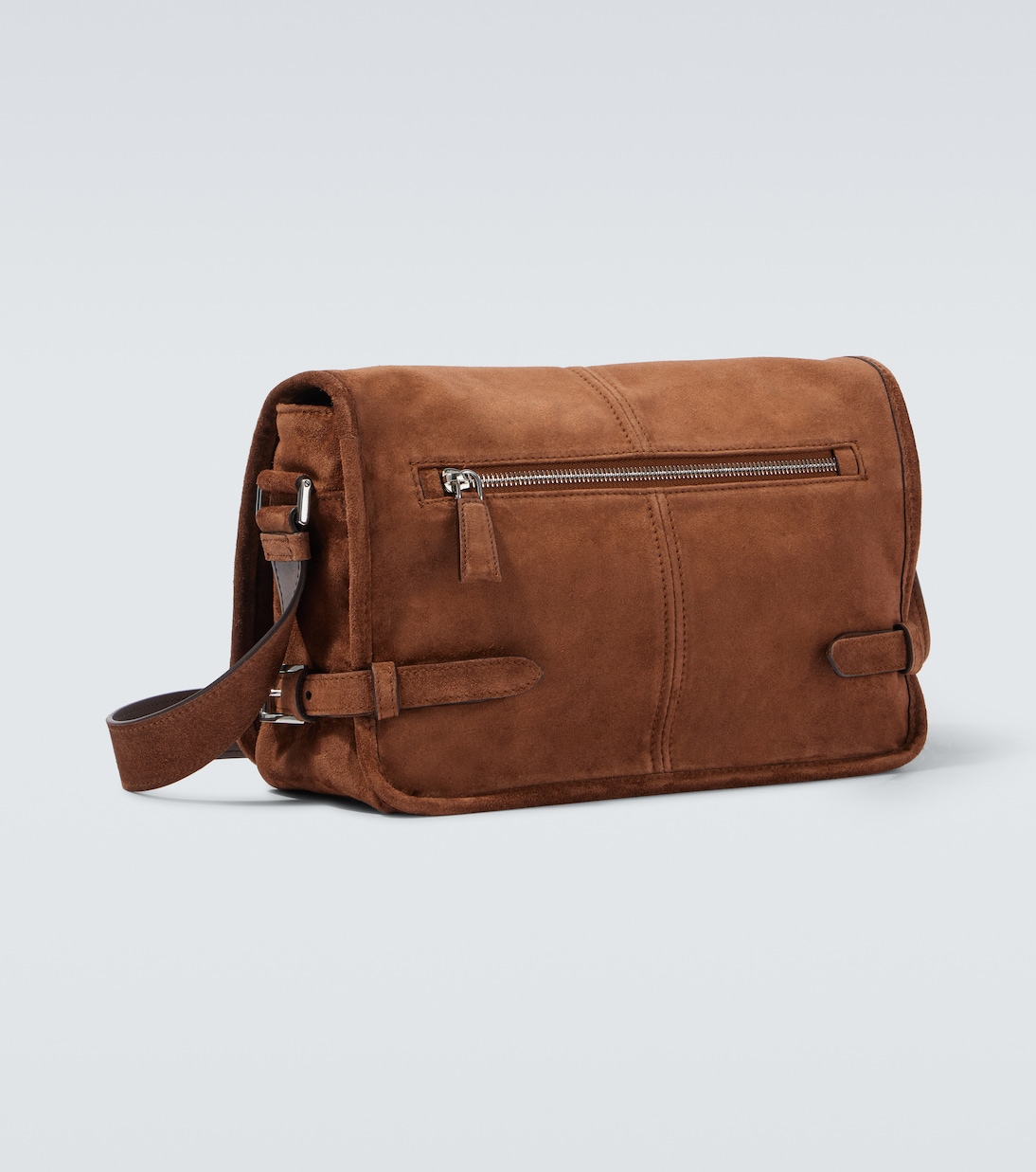 Borsa a spalla in suede | Prada