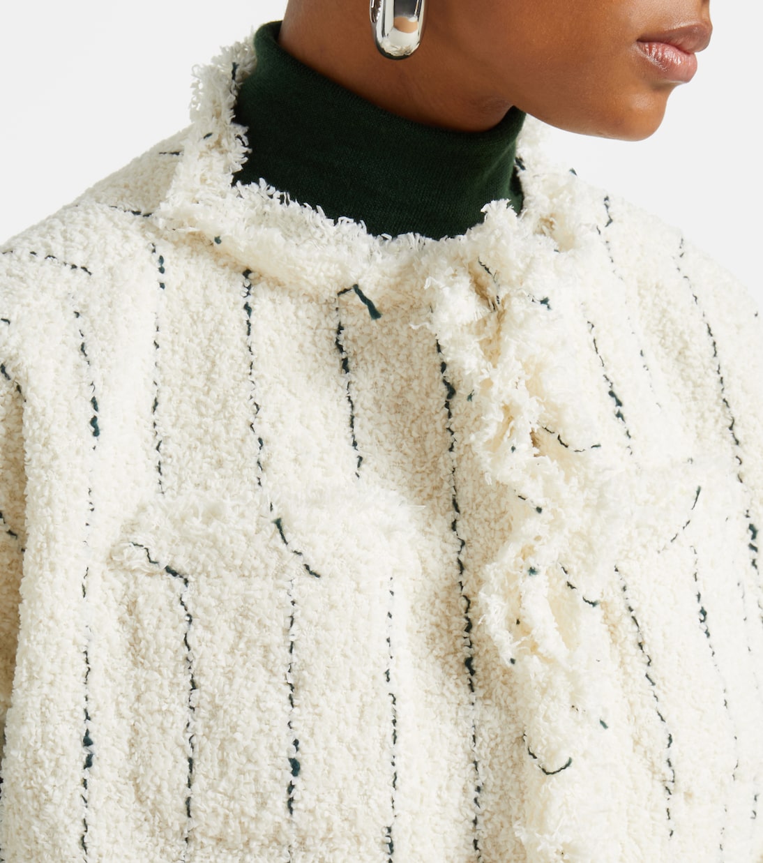 Gilet in tweed | Sacai