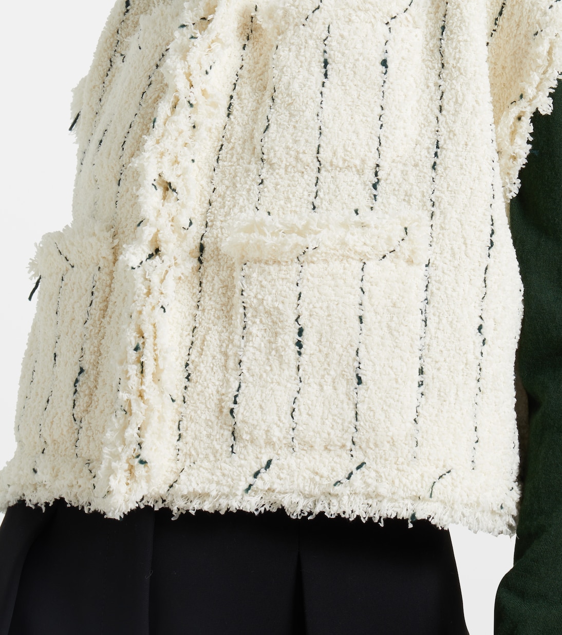 Gilet in tweed | Sacai