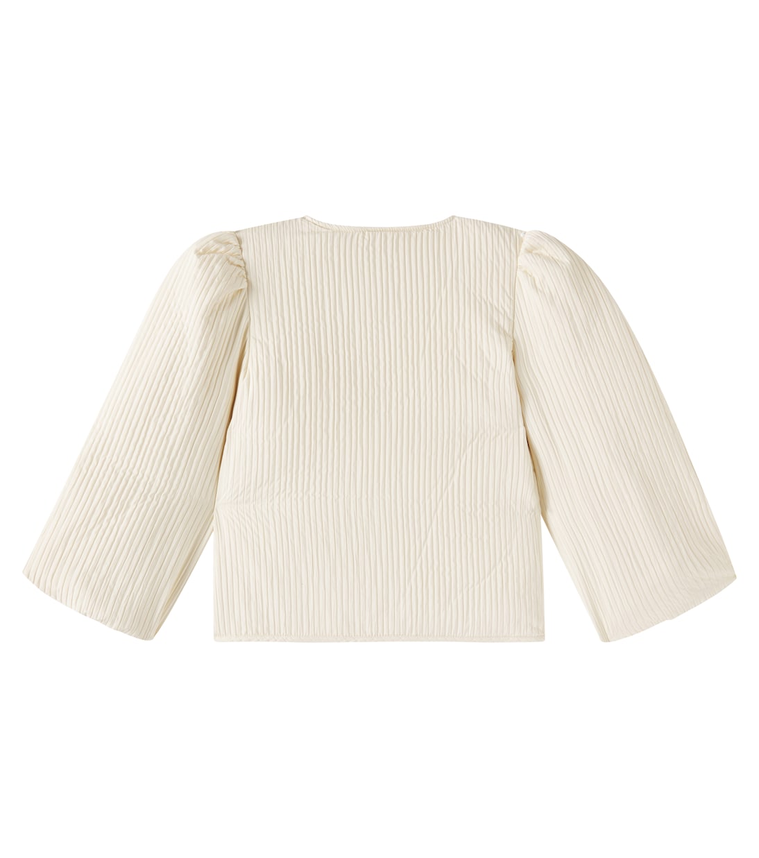 Cleasje logo embroidered quilted jacket | Donsje