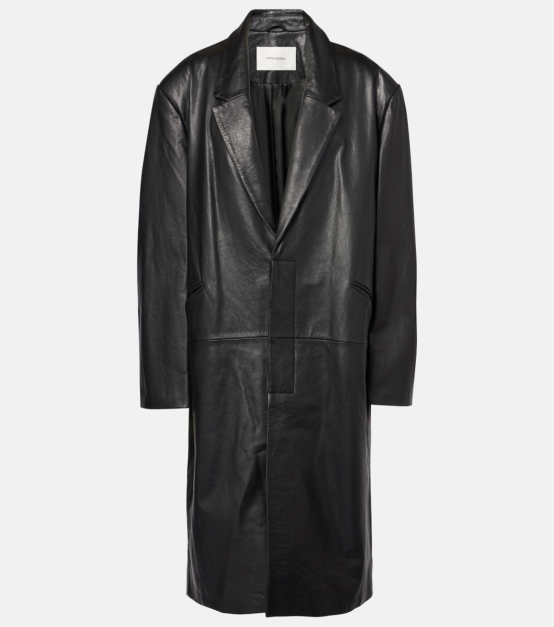 Cappotto oversize in pelle | Entire Studios