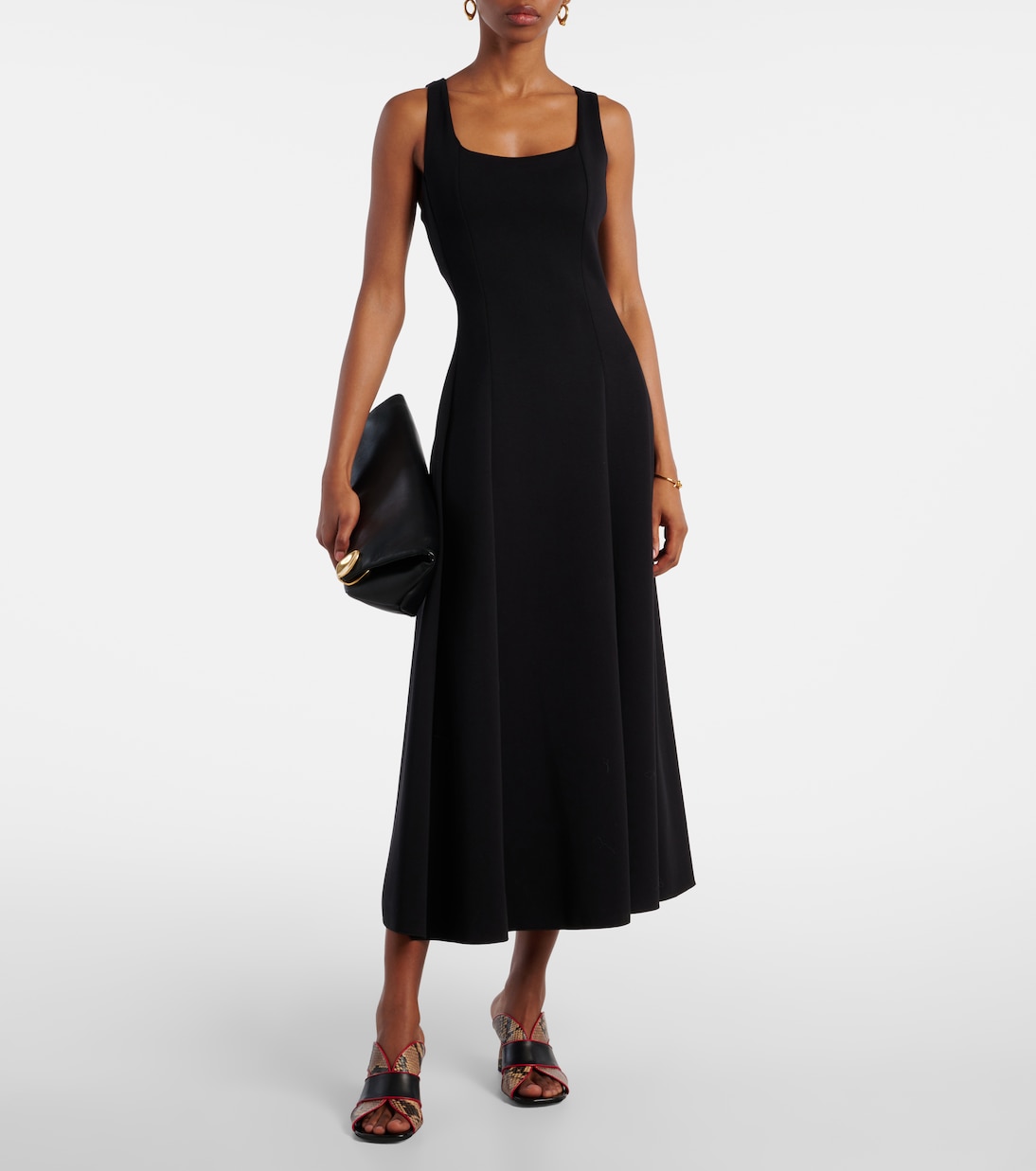 Abito midi Platani in misto cotone | 'S Max Mara