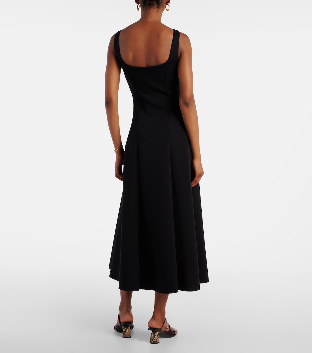 Abito midi Platani in misto cotone | 'S Max Mara