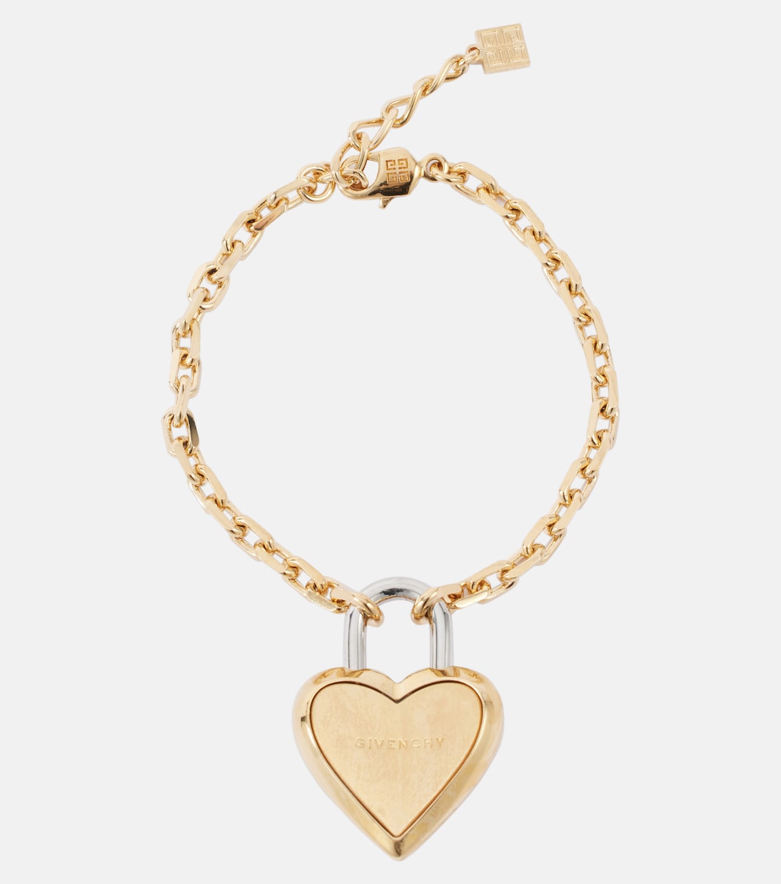 Bracciale con catena a cuore GIVENCHY per stile giovane e audace