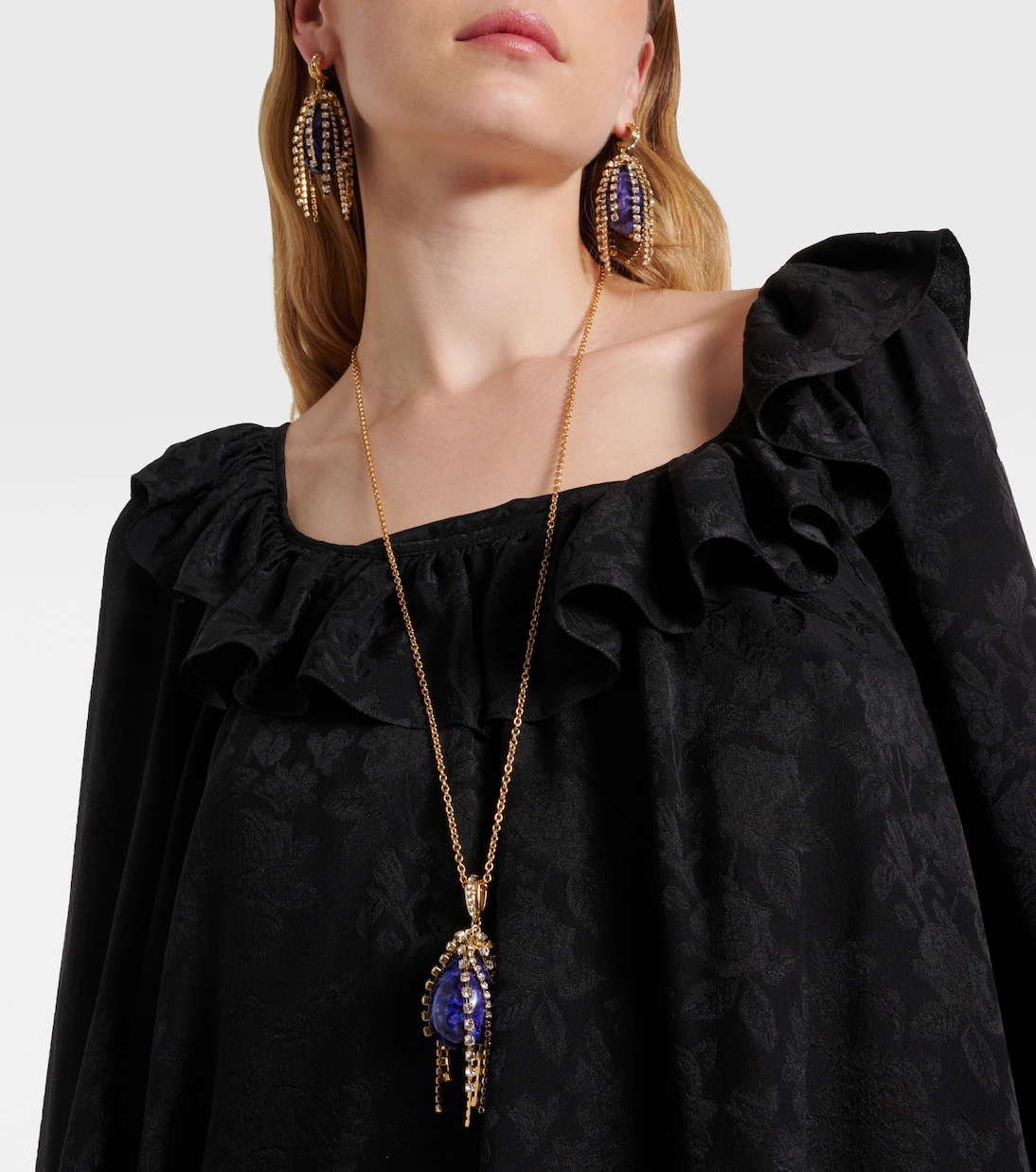 Collana con pendente e cristalli | Chloé