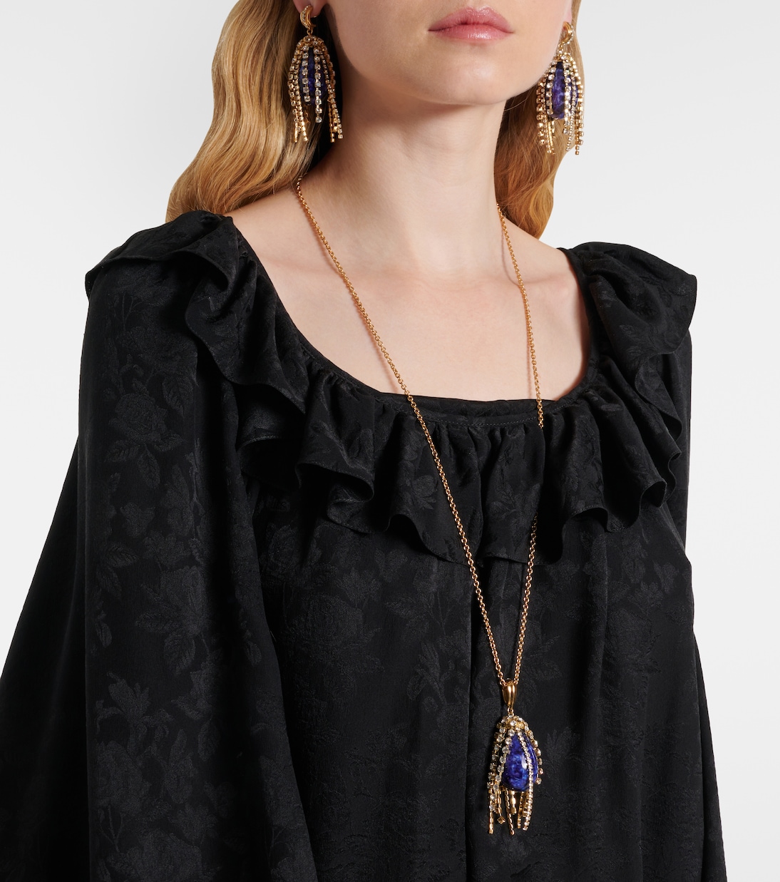 Collana con pendente e cristalli | Chloé