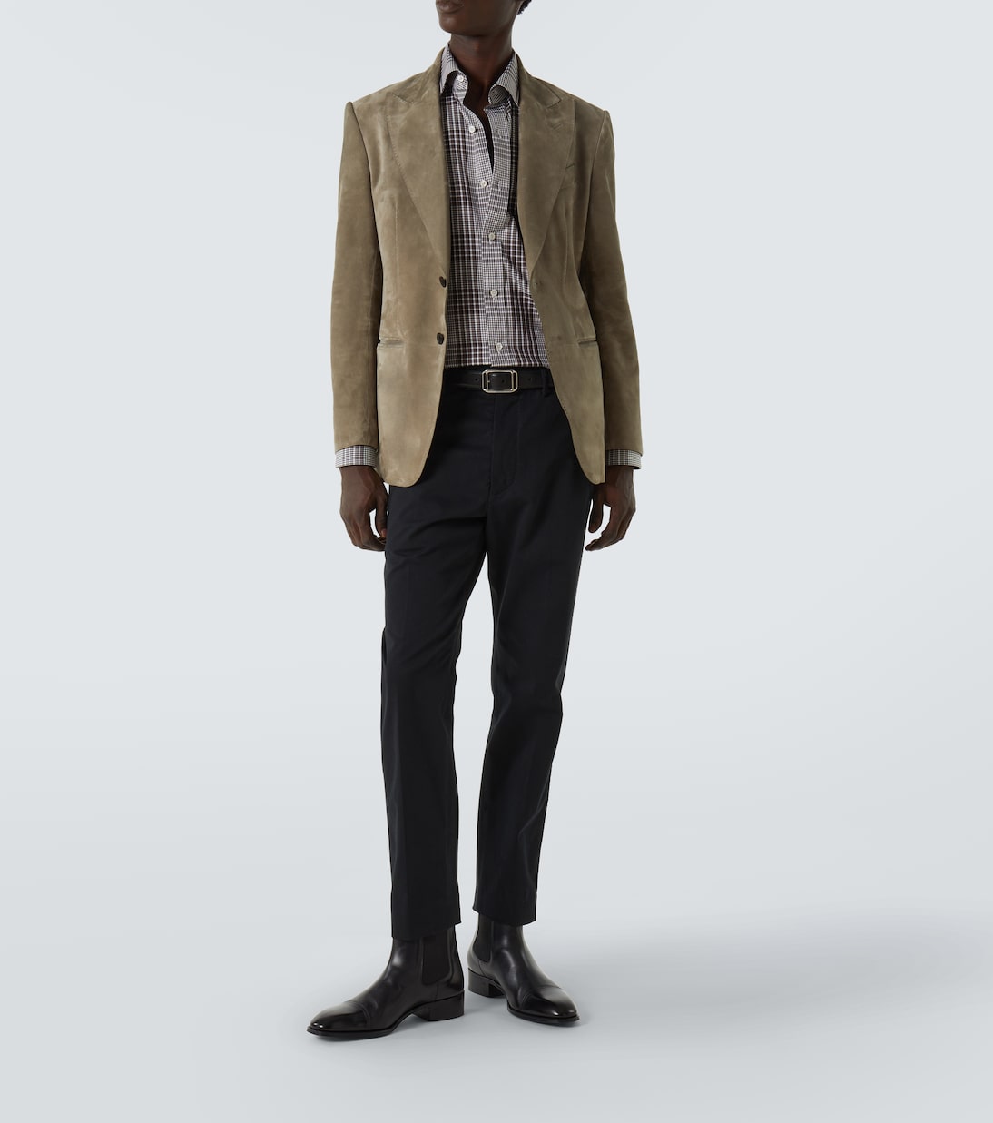 Pantalones chinos en sarga de algodón | Tom Ford