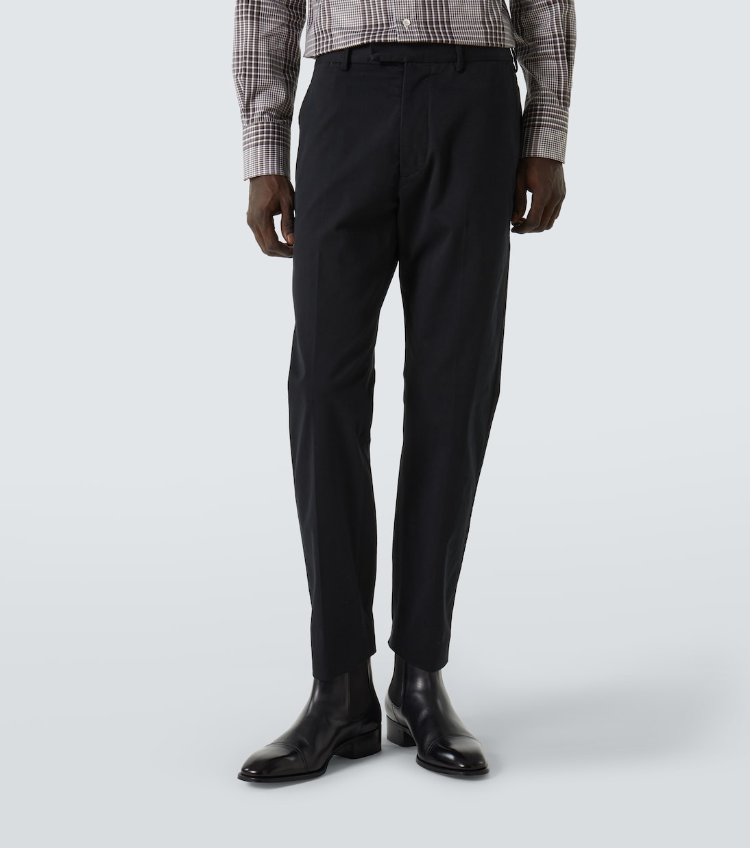 Pantalones chinos en sarga de algodón | Tom Ford