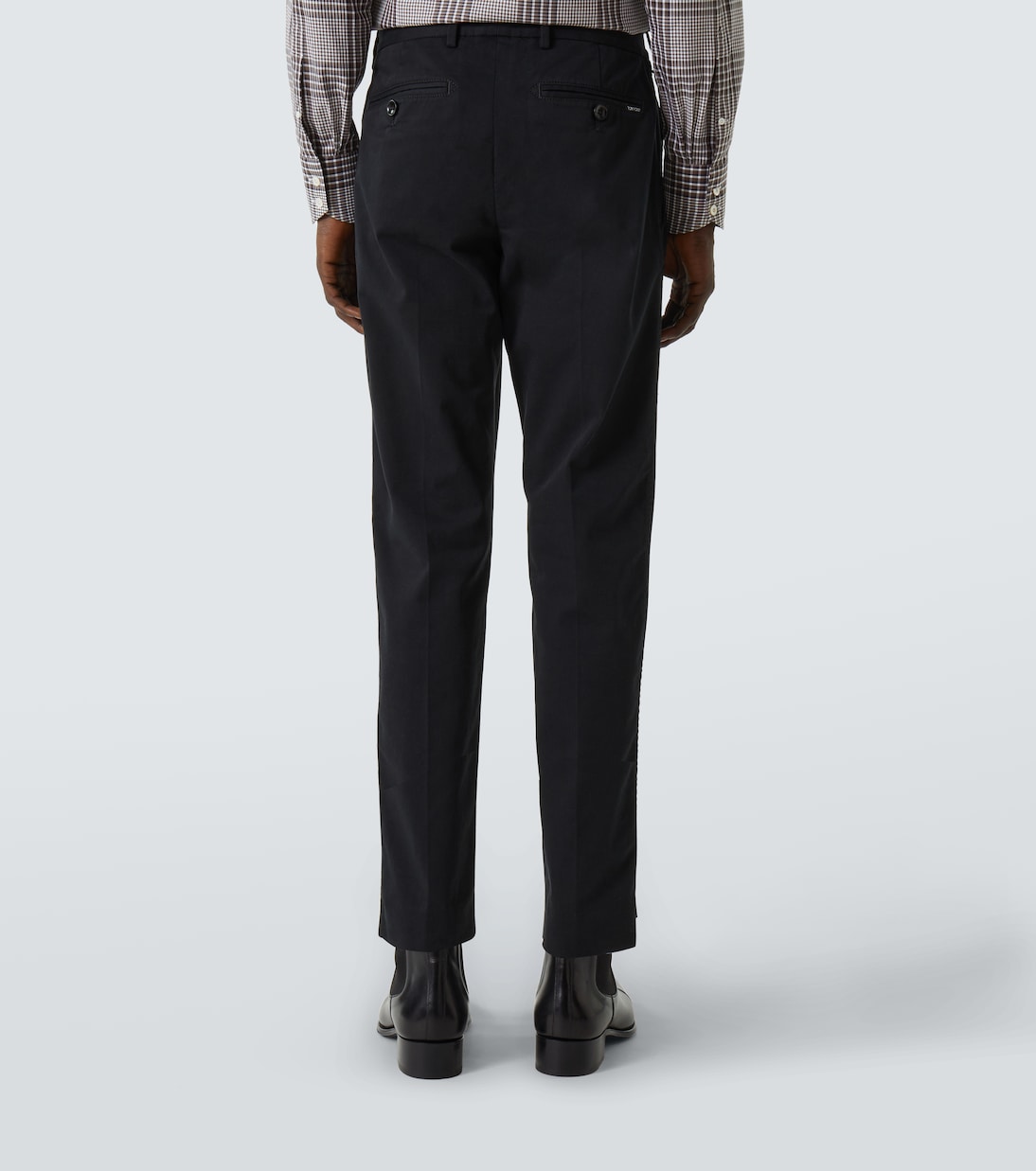 Pantalones chinos en sarga de algodón | Tom Ford