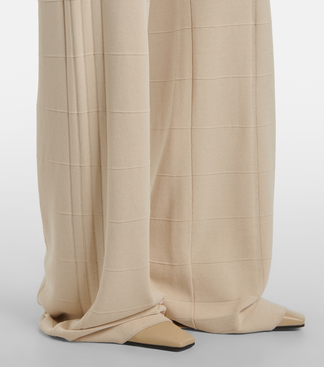 Knitted high-rise flared pants | Joseph