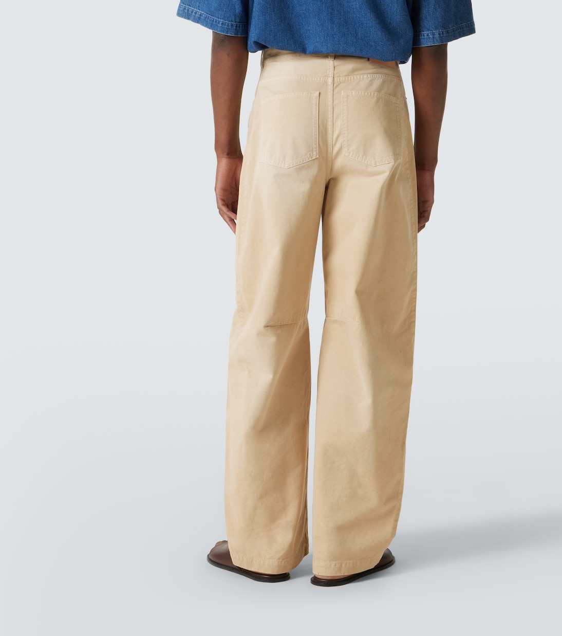 Paula's Ibiza Weite Hose aus Twill | Loewe