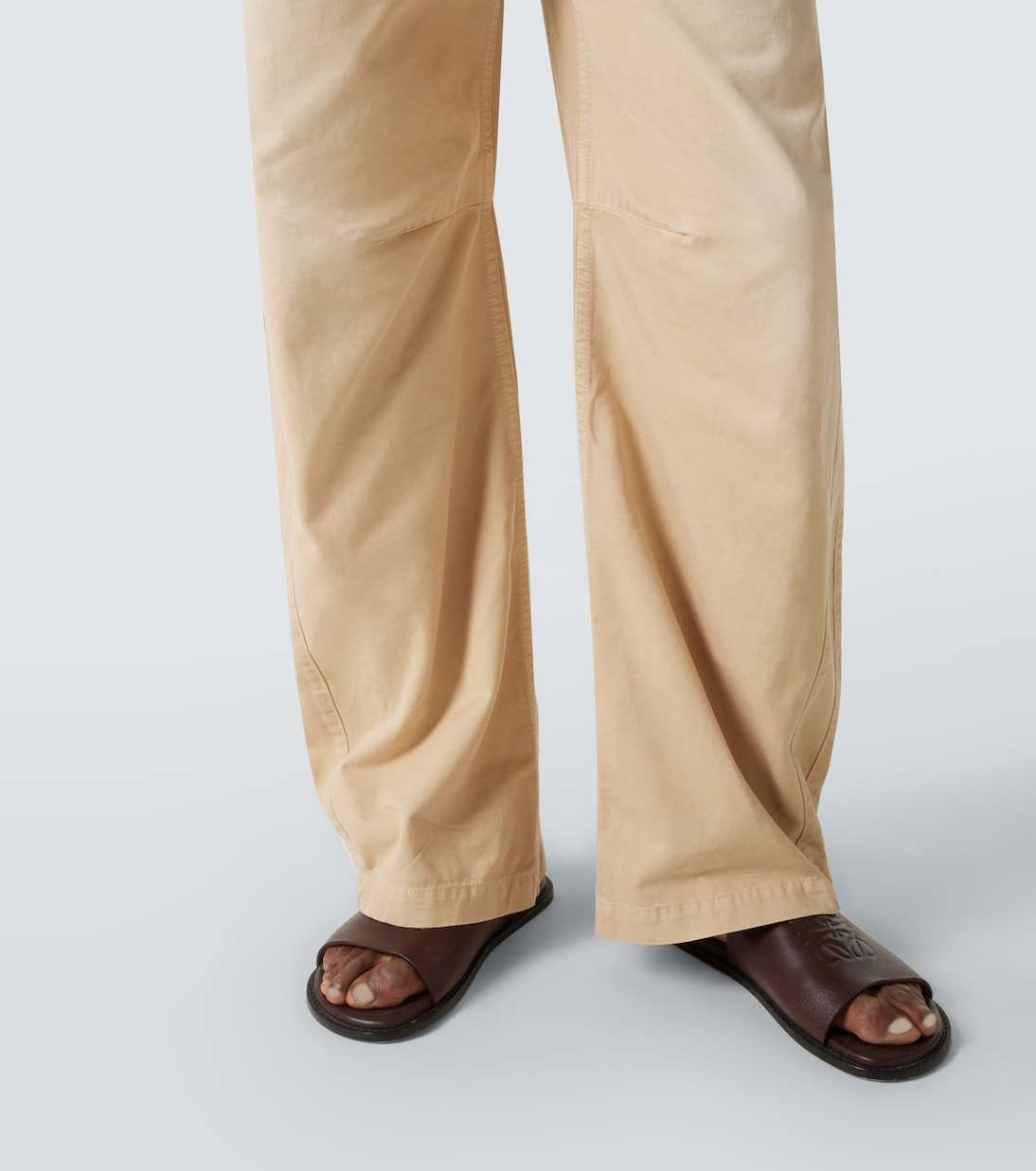 Paula's Ibiza Weite Hose aus Twill | Loewe