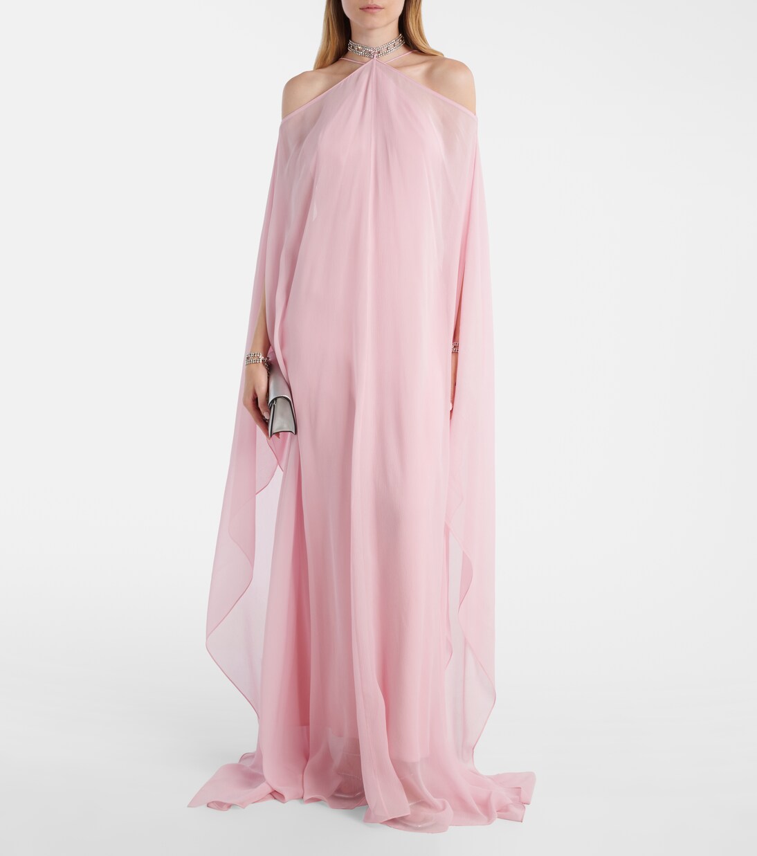 Sza Sza crêpe chiffon kaftan | Taller Marmo