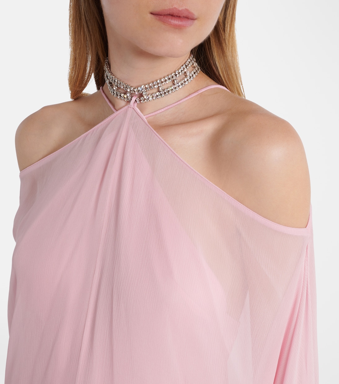 Sza Sza crêpe chiffon kaftan | Taller Marmo